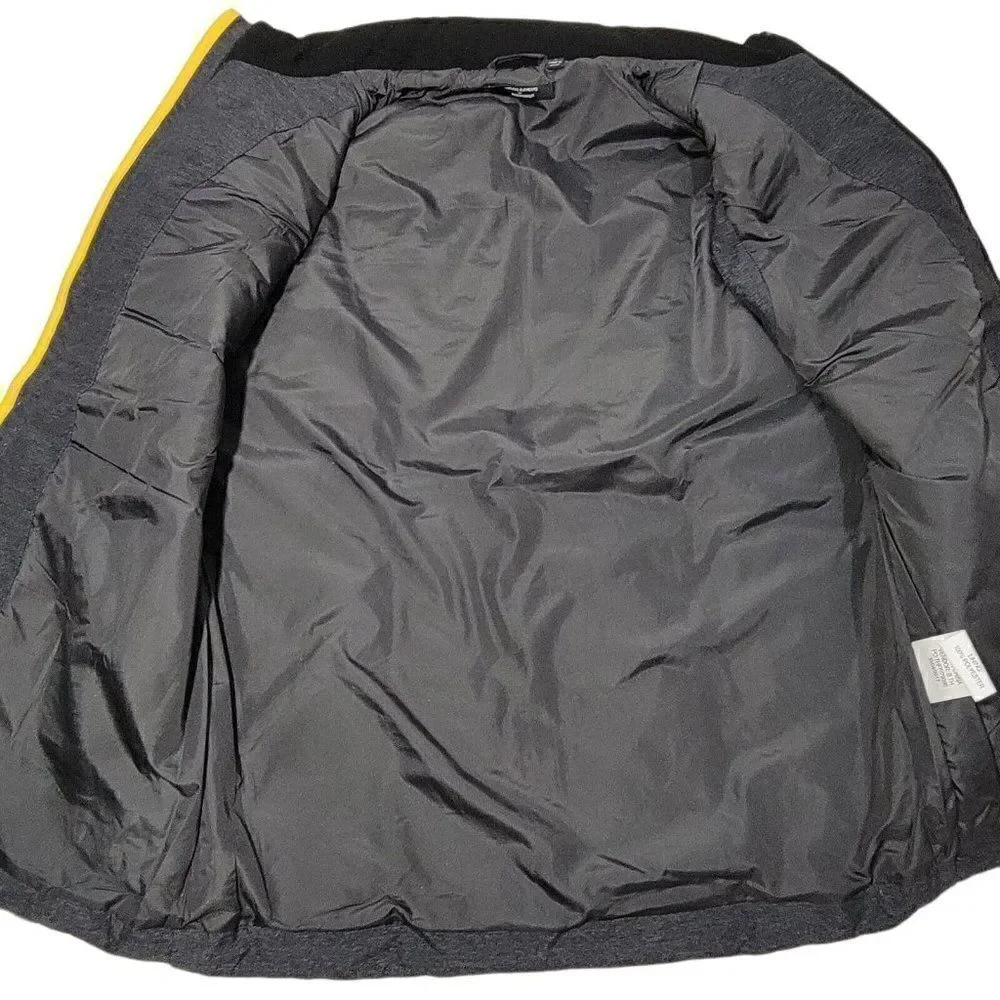 Timeless Elements‎ for McDonalds Puffer Vest Adult Small Employee Gray Full Zip